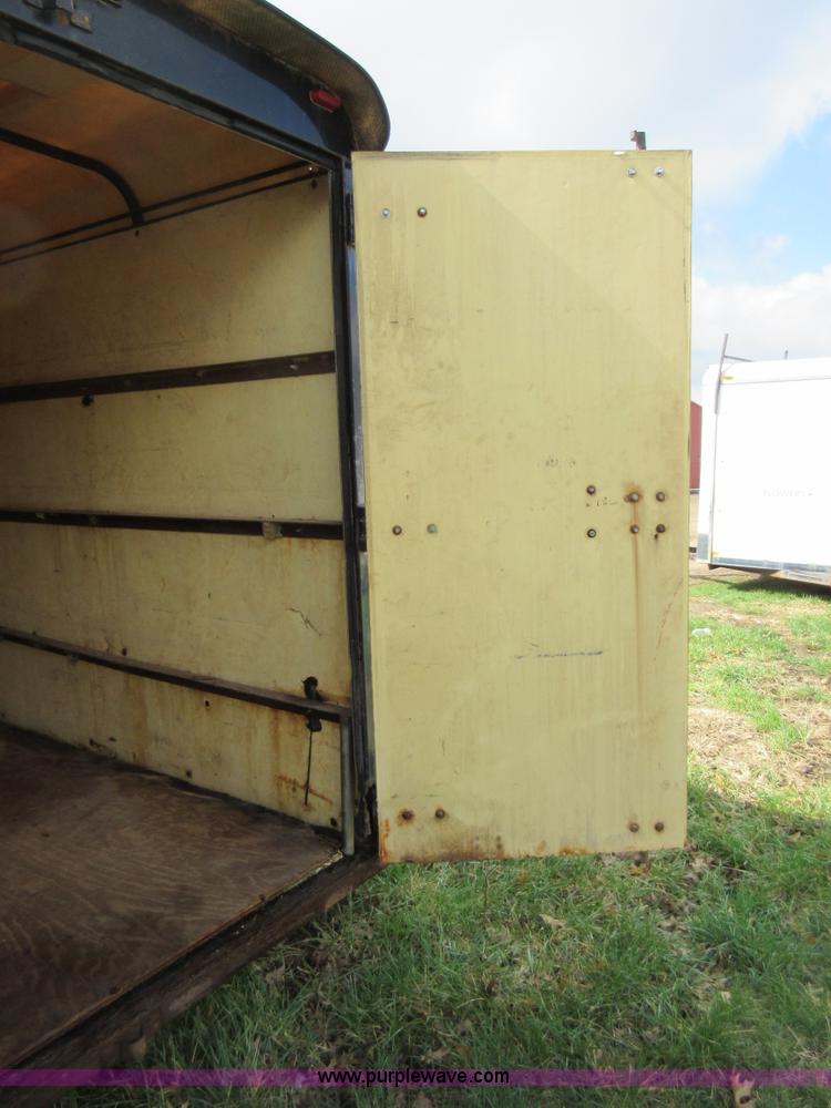 image for item F8456 1999 Blair enclosed trailer