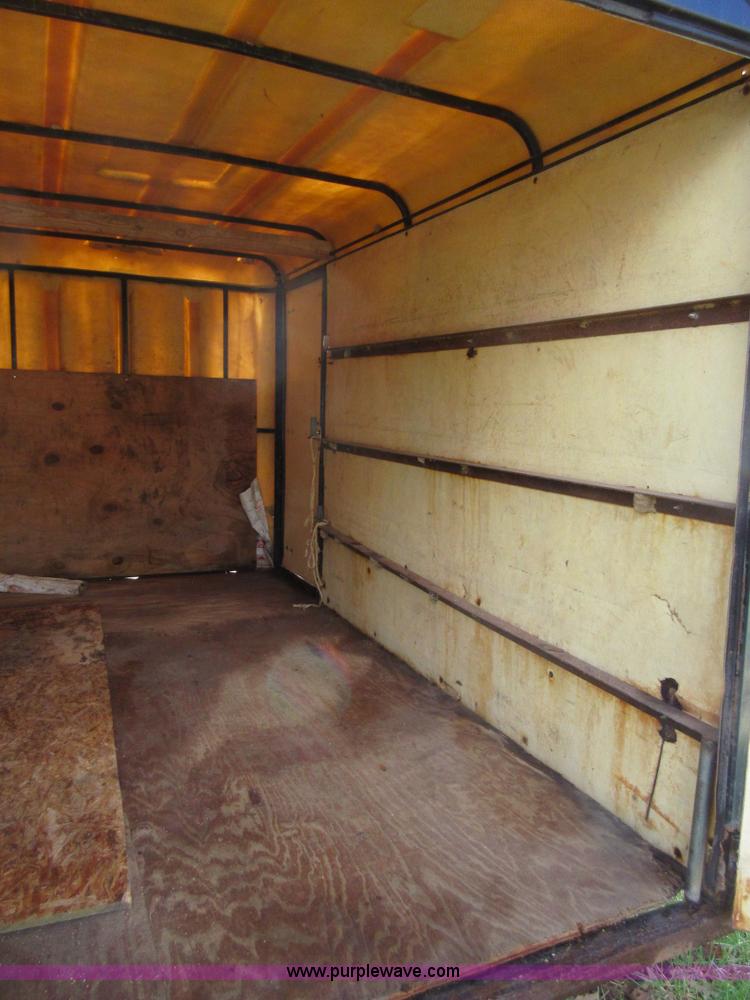image for item F8456 1999 Blair enclosed trailer