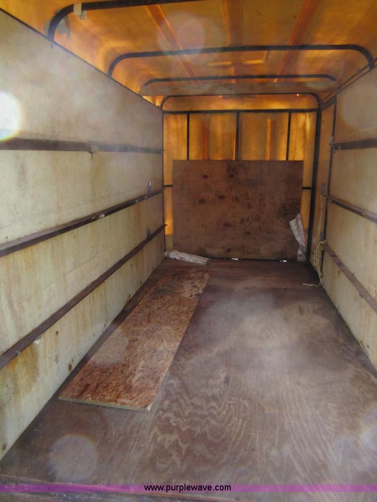 image for item F8456 1999 Blair enclosed trailer
