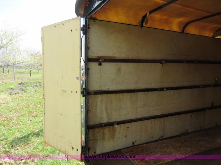 image for item F8456 1999 Blair enclosed trailer