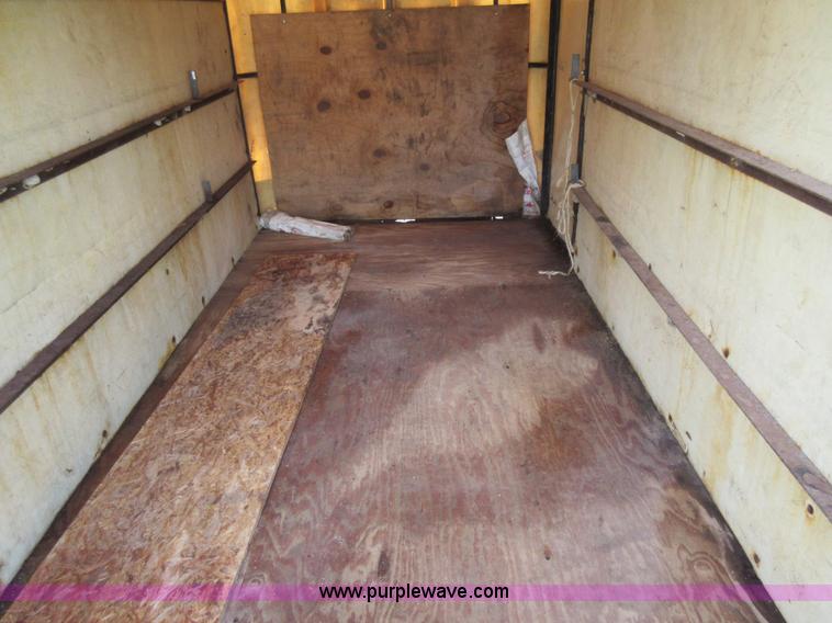 image for item F8456 1999 Blair enclosed trailer