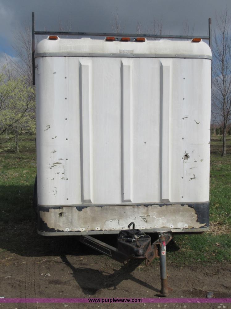 image for item F8457 1999 Blair enclosed trailer