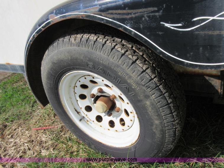 image for item F8457 1999 Blair enclosed trailer