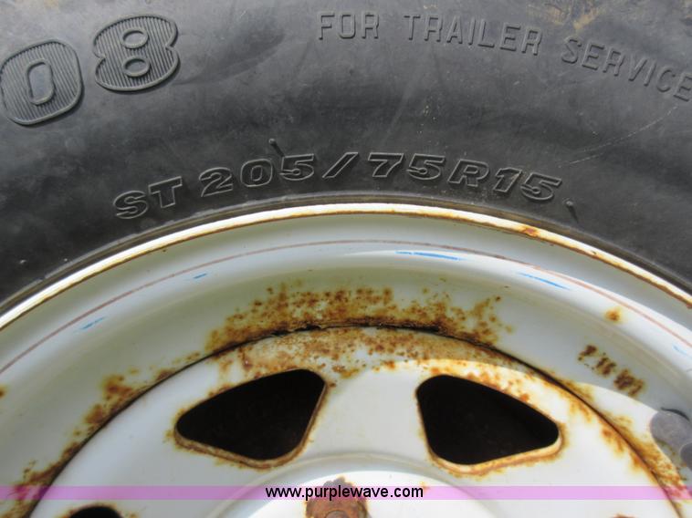 image for item F8457 1999 Blair enclosed trailer