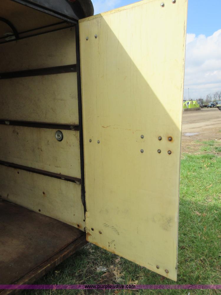 image for item F8457 1999 Blair enclosed trailer