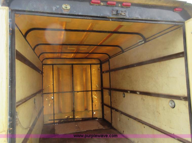 image for item F8457 1999 Blair enclosed trailer