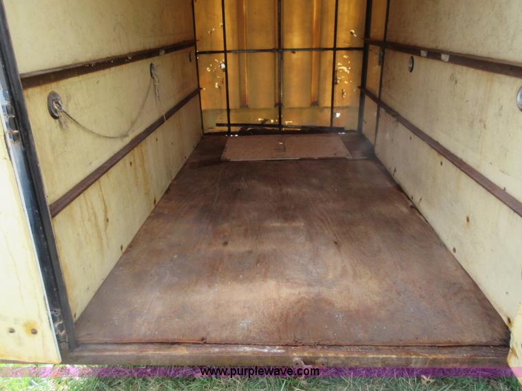 image for item F8457 1999 Blair enclosed trailer