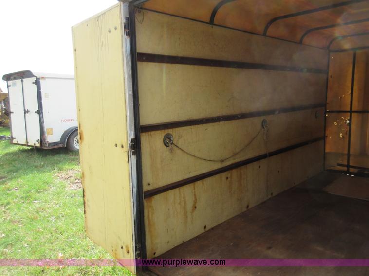 image for item F8457 1999 Blair enclosed trailer