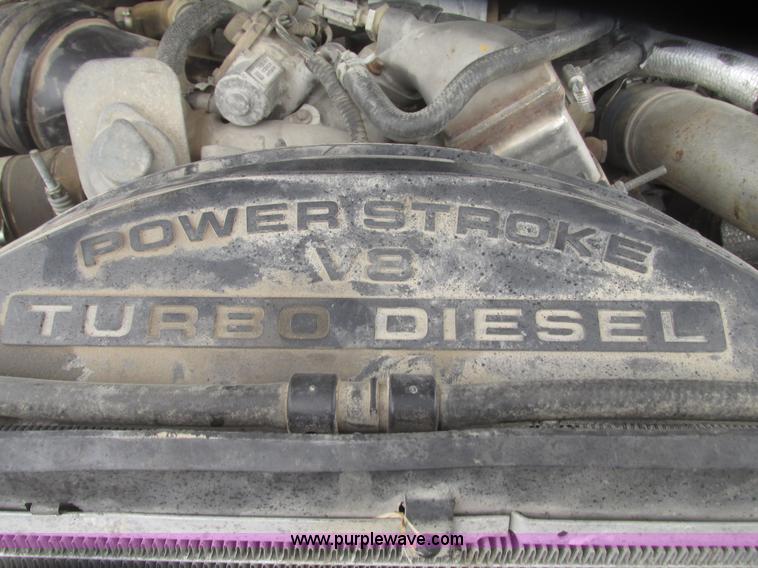 image for item H4682 2008 Ford F350 Super Duty XL Crew Cab flatbed truck