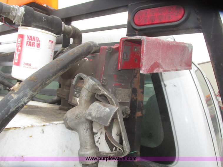 image for item H4682 2008 Ford F350 Super Duty XL Crew Cab flatbed truck