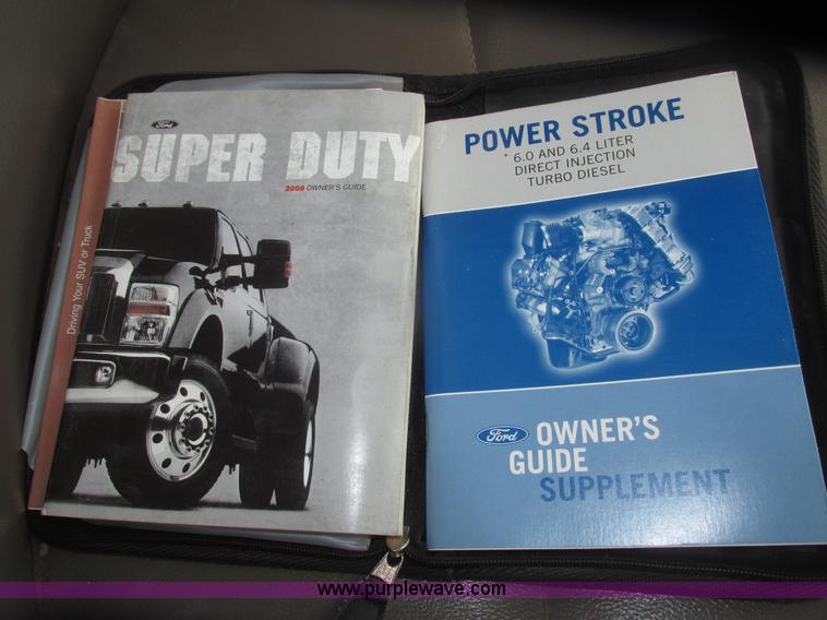 image for item H4683 2008 Ford F350  XL Super Duty flatbed truck