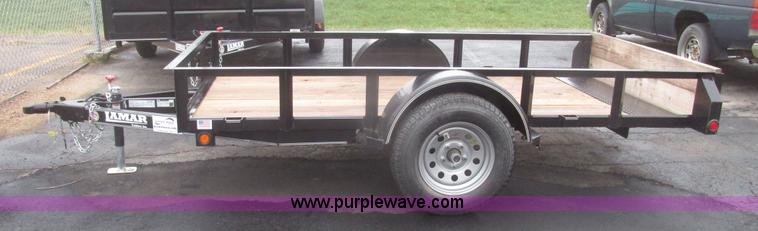 image for item H4686 2014 Lamar tilt deck trailer