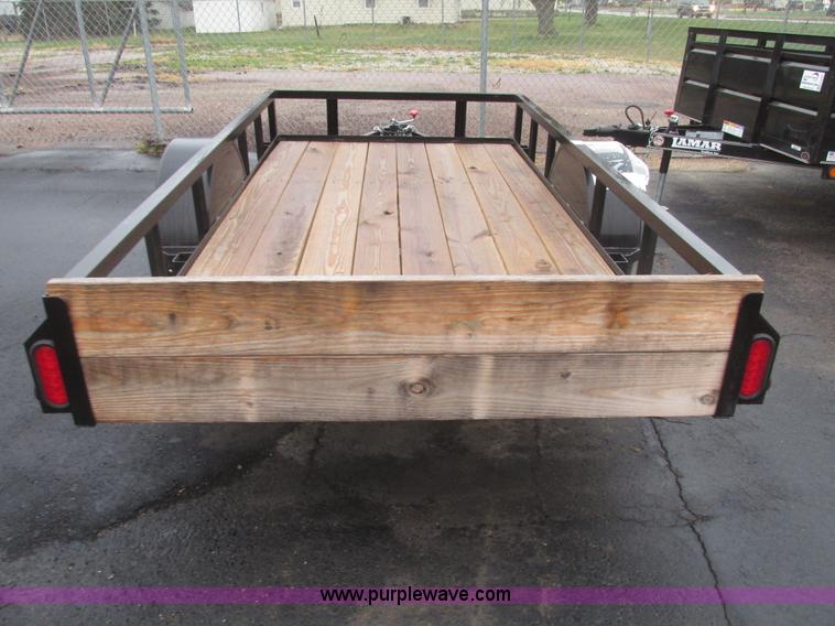 image for item H4686 2014 Lamar tilt deck trailer
