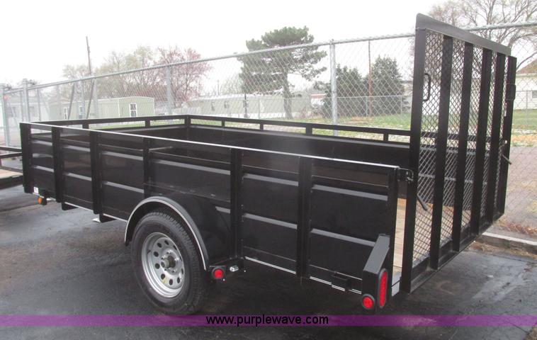 image for item H4687 2014 Lamar utility trailer