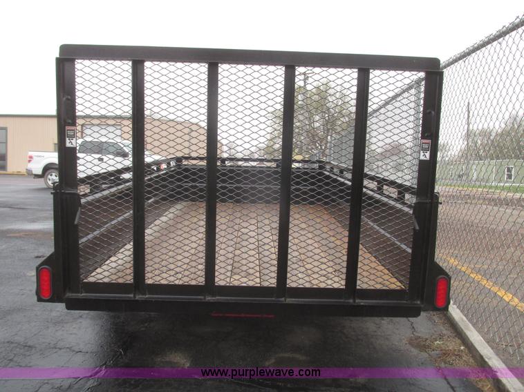 image for item H4687 2014 Lamar utility trailer