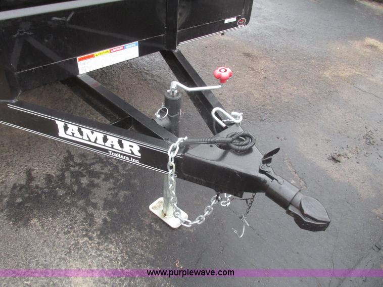 image for item H4687 2014 Lamar utility trailer
