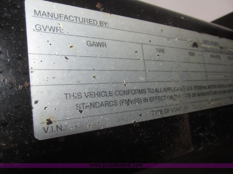 image for item H4688 2008 S&W equipment trailer