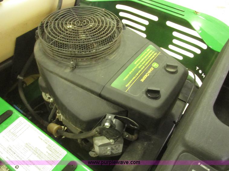 image for item H4689 2009 John Deere Z445 EZ Track riding lawn mower