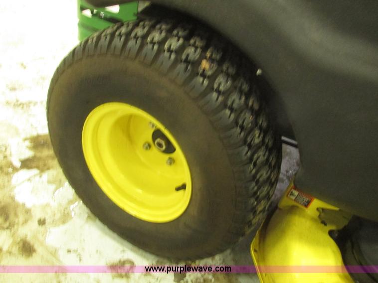 image for item H4689 2009 John Deere Z445 EZ Track riding lawn mower