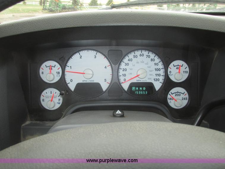 image for item H4698 2007 Dodge Ram 2500 SLT Quad Cab pickup truck