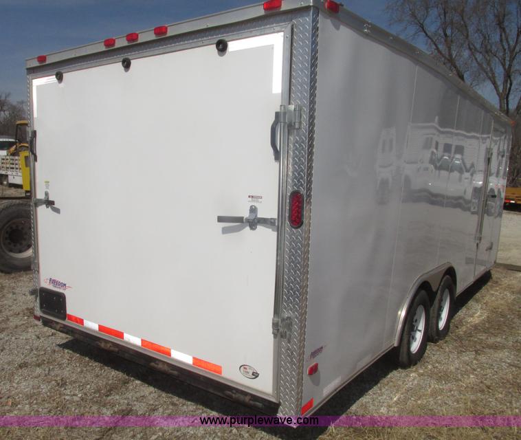 image for item H4699 2013 Freedom cargo trailer