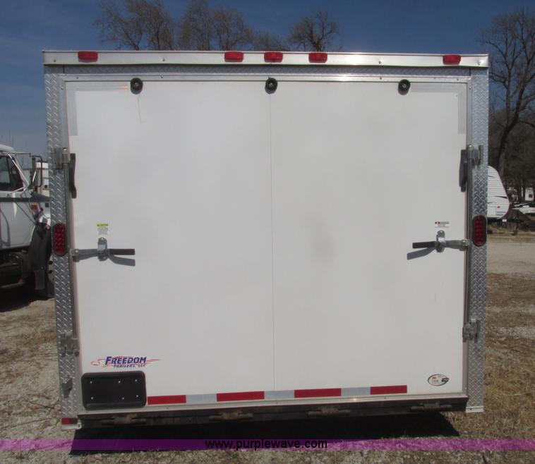 image for item H4699 2013 Freedom cargo trailer