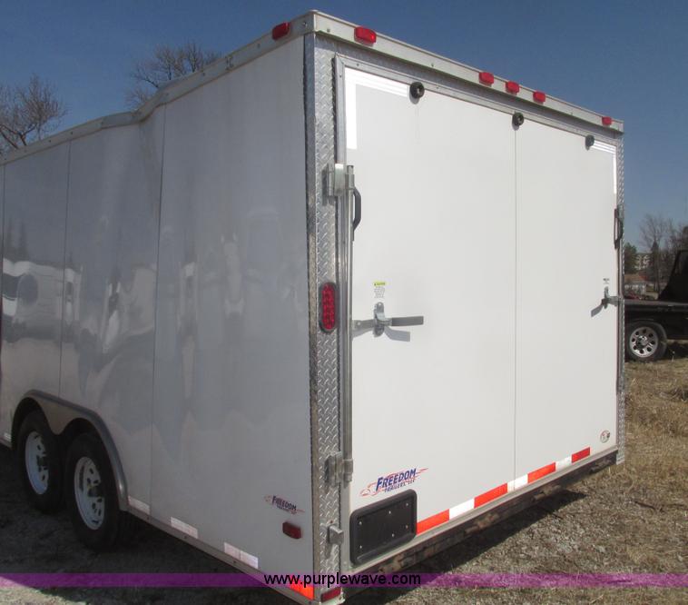 image for item H4699 2013 Freedom cargo trailer