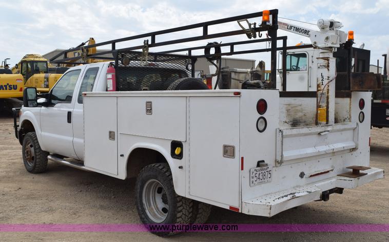 image for item H5214 2012 Ford F350 Super Duty Super Cab service truck