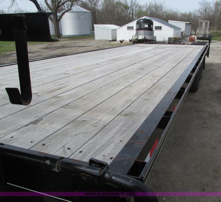image for item I4010 2012 Delta gooseneck equipment trailer