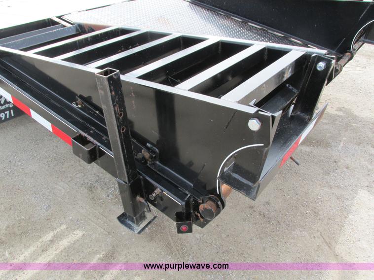 image for item I4010 2012 Delta gooseneck equipment trailer