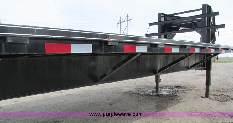 image for item I4010 2012 Delta gooseneck equipment trailer