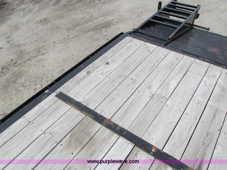 image for item I4010 2012 Delta gooseneck equipment trailer