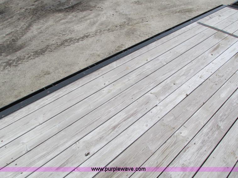 image for item I4010 2012 Delta gooseneck equipment trailer