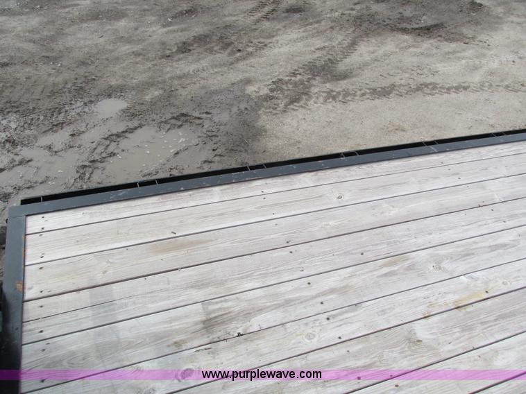 image for item I4010 2012 Delta gooseneck equipment trailer