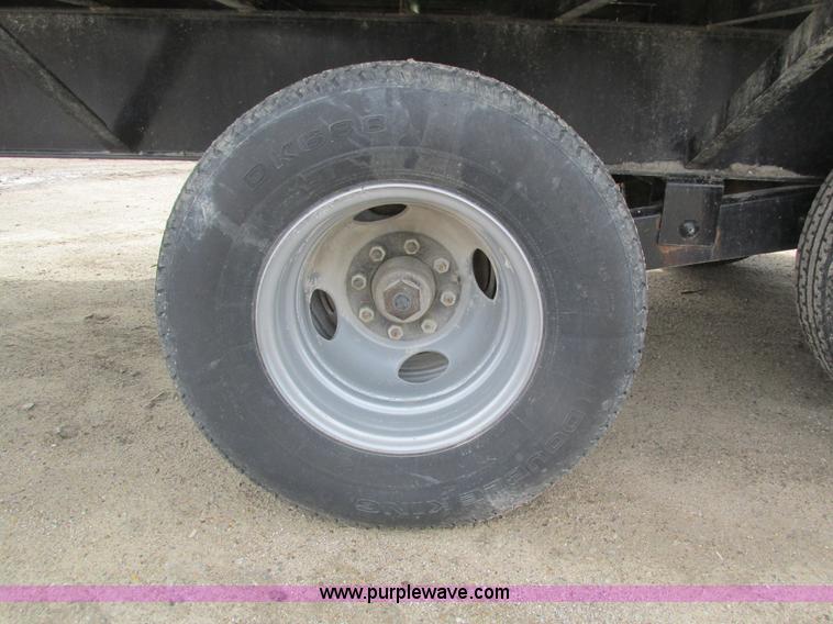 image for item I4010 2012 Delta gooseneck equipment trailer