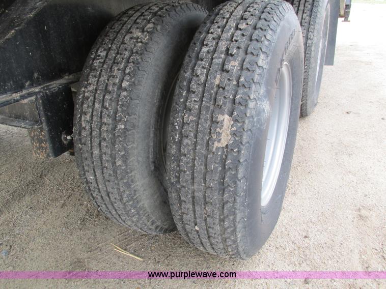 image for item I4010 2012 Delta gooseneck equipment trailer