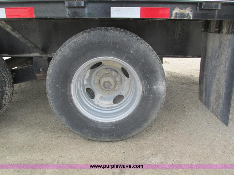 image for item I4010 2012 Delta gooseneck equipment trailer