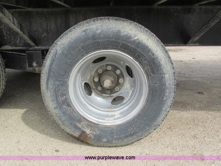 image for item I4010 2012 Delta gooseneck equipment trailer