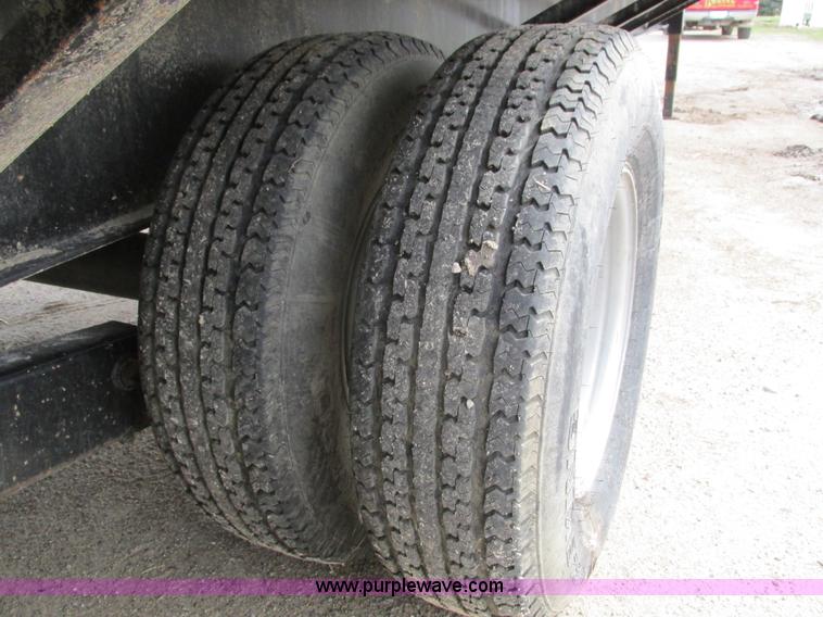 image for item I4010 2012 Delta gooseneck equipment trailer