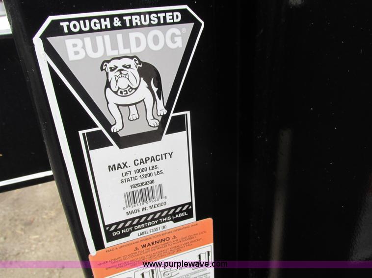 image for item I4010 2012 Delta gooseneck equipment trailer