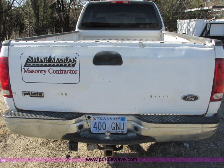 image for item J6705 2001 Ford F150 SuperCab pickup truck