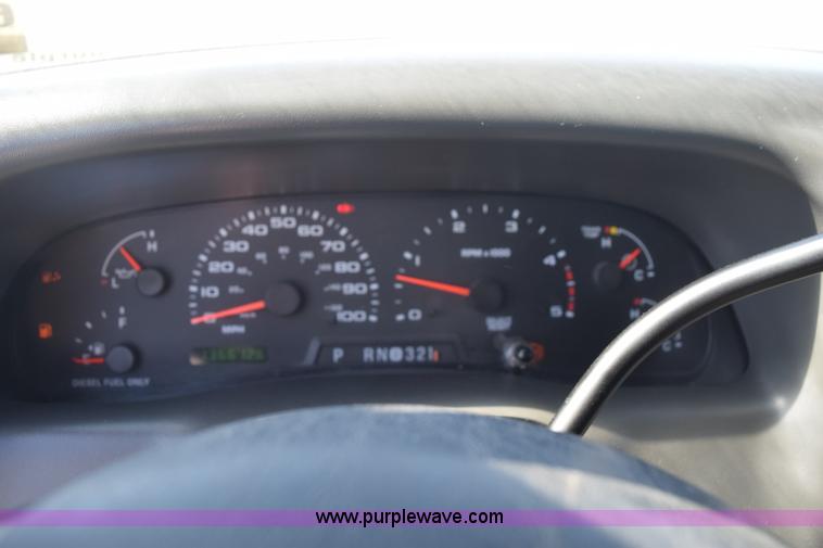 image for item K2446 2004 Ford F550 SuperCab flatbed truck