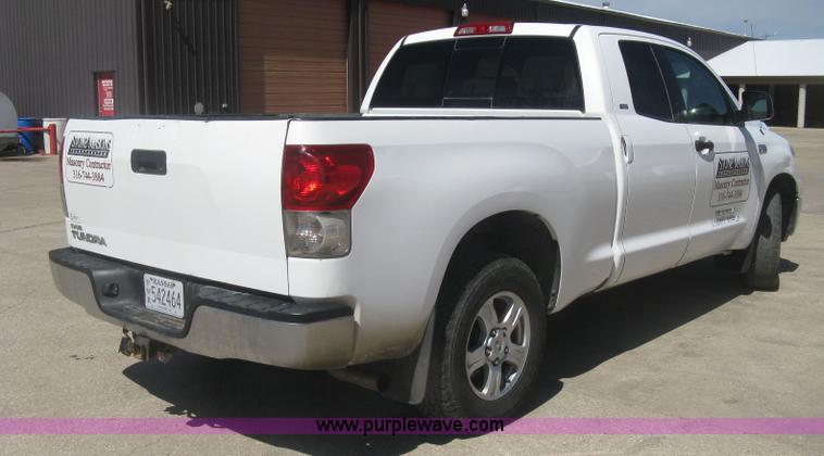 image for item K2996 2007 Toyota Tundra SR5 Double Cab pickup truck