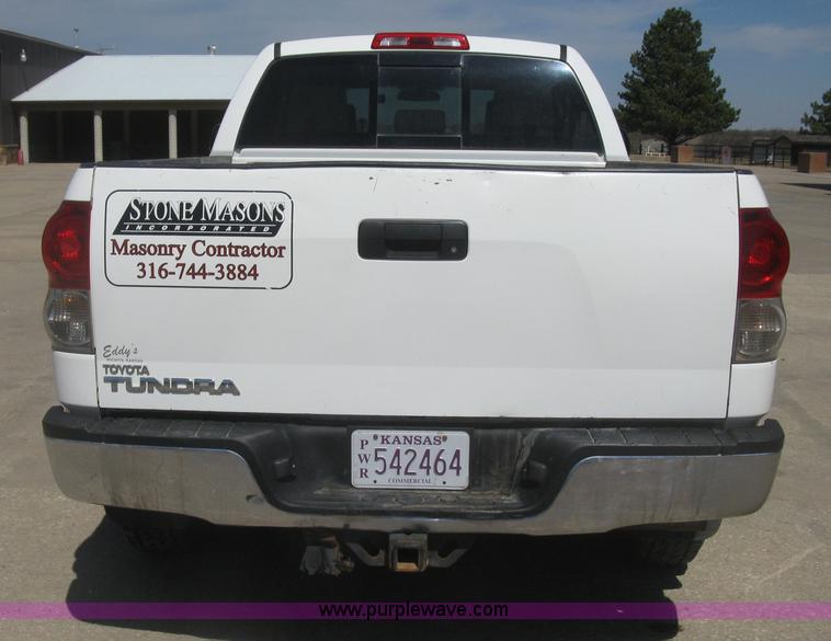 image for item K2996 2007 Toyota Tundra SR5 Double Cab pickup truck