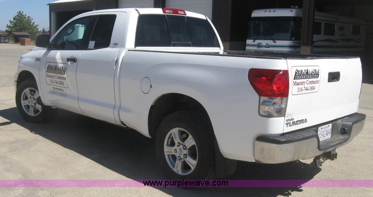 image for item K2996 2007 Toyota Tundra SR5 Double Cab pickup truck