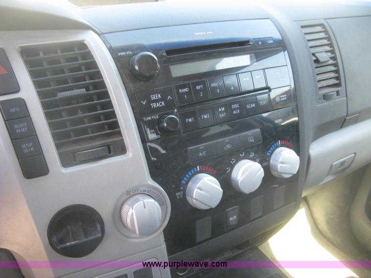 image for item K2996 2007 Toyota Tundra SR5 Double Cab pickup truck