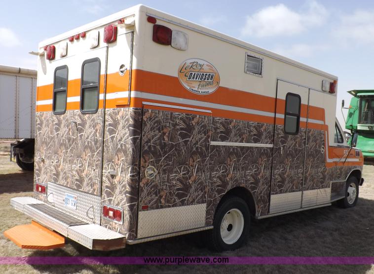 image for item K3833 1980 Ford Chateau ambulance