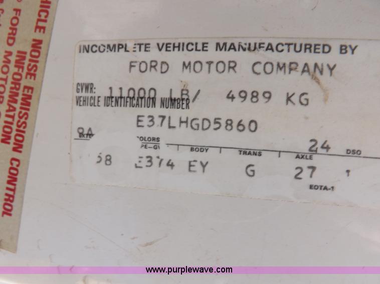 image for item K3833 1980 Ford Chateau ambulance