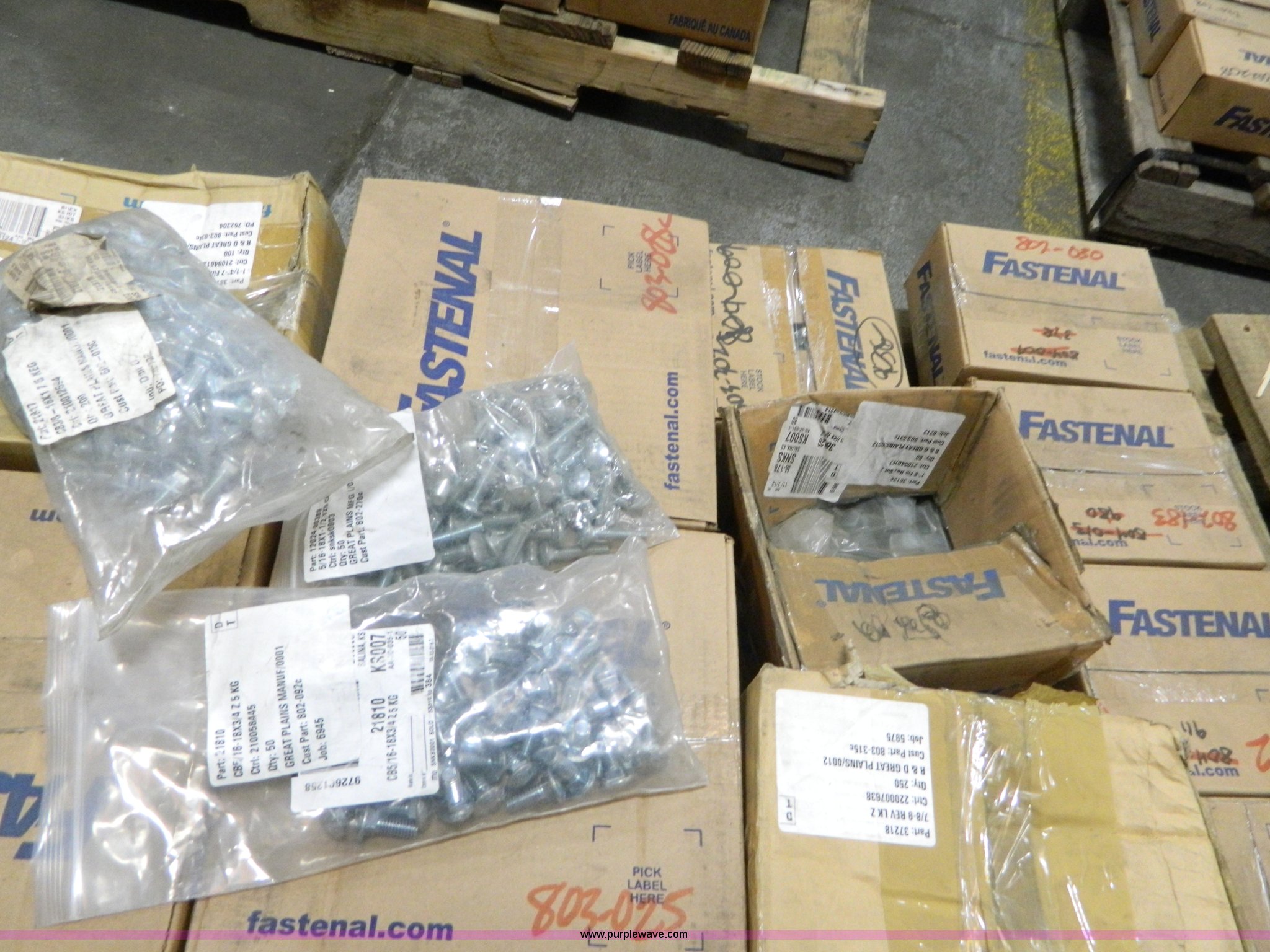 Assorted hardware in Assaria, KS Item BH9581 sold Purple Wave