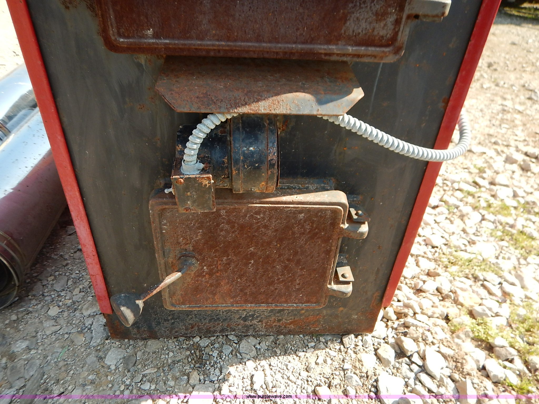 Firepower 2230 wood burning central heat furnace in Osawatomie, KS